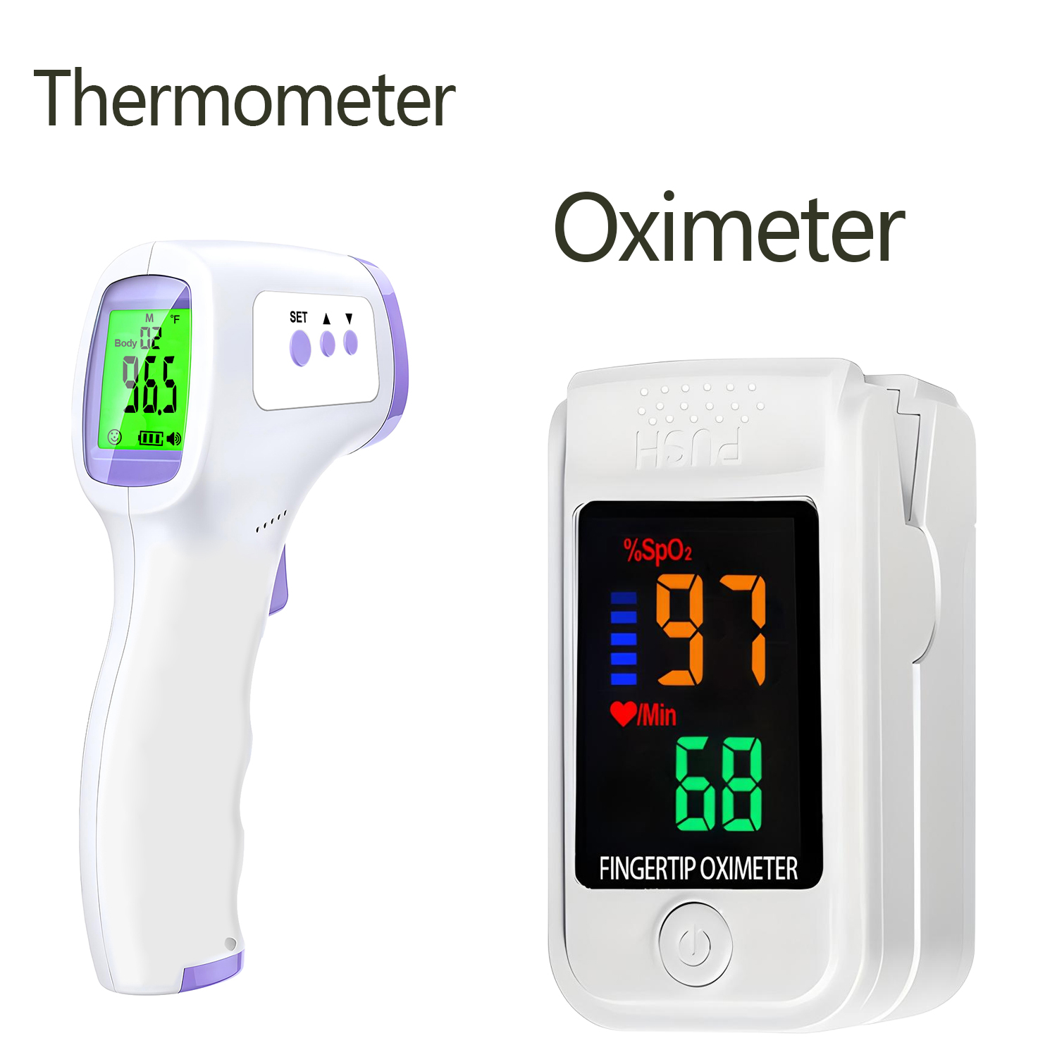 Digital Thermometer Infrared - Termometer Elektronik Inframerah Digital Tanpa Sentuhan