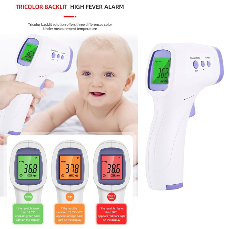 Digital Thermometer Infrared - Termometer inframerah non-kontak Digital, alat pengukur