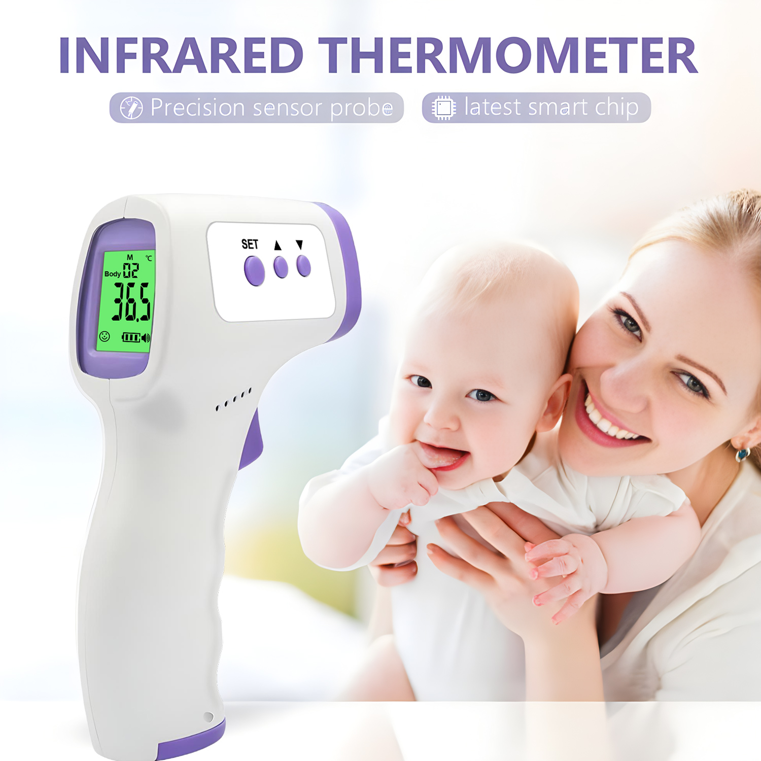 Termometer Digital tanpa konta - Digital Thermometer Infrared ulasan dan harga