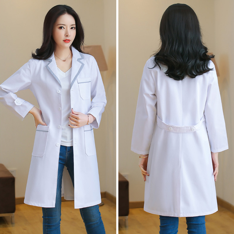 Seragam Scrub Pakaian Putih Ma - Medical Health Lab ulasan dan harga