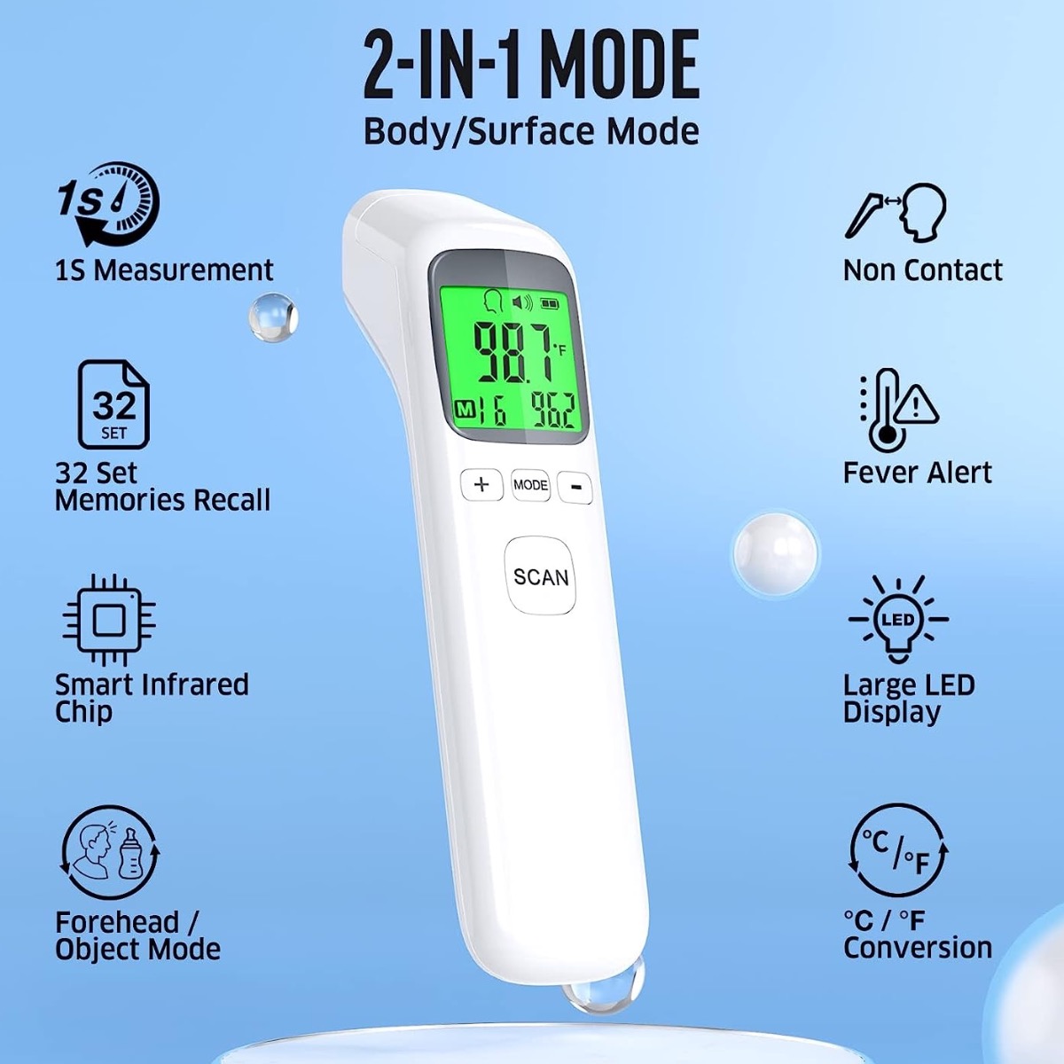 Termometer untuk Dewasa dan An - Digital Thermometer Infrared ulasan dan harga
