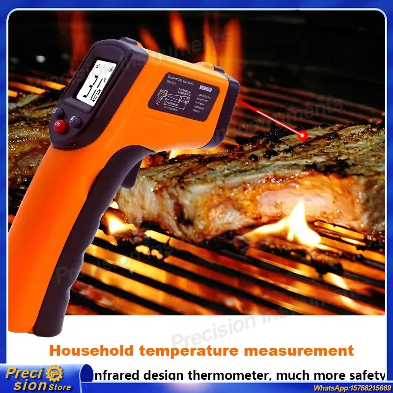 Termometer Inframerah Tanpa Ko - Digital Thermometer Infrared ulasan dan harga