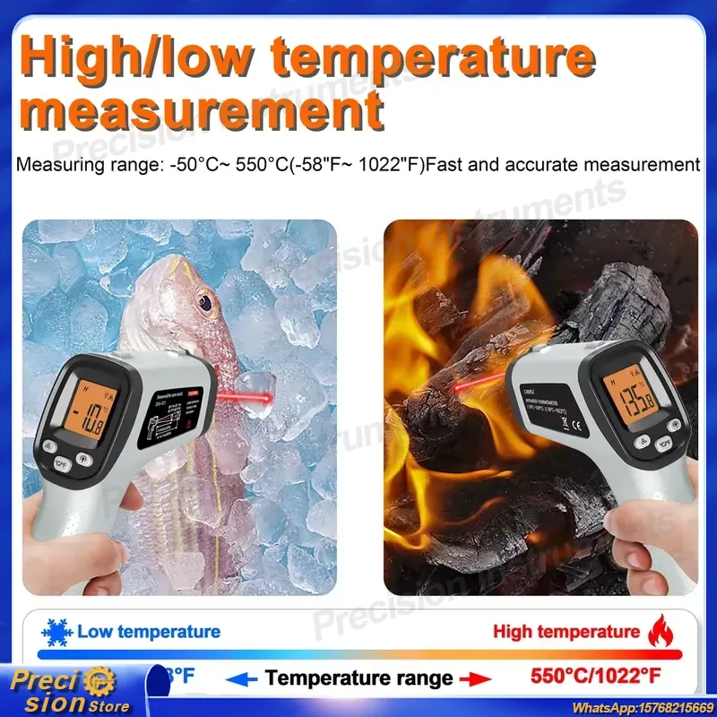 Termometer Inframerah Tanpa Se - Digital Thermometer Infrared ulasan dan harga